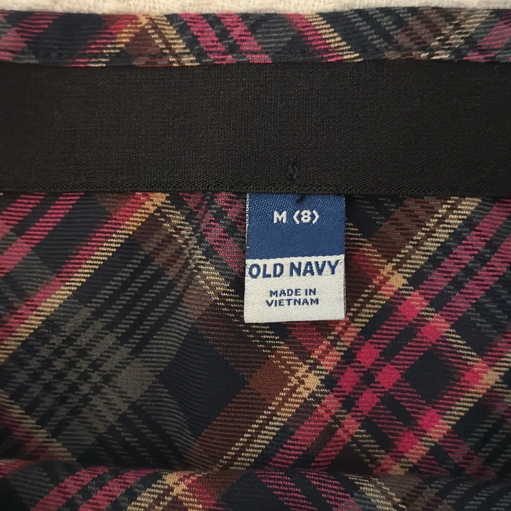Old Navy Plaid Skirt Sz M (Girls 8) NWT